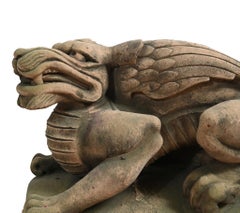 English Stone Gargoyle Garden Statue