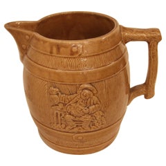 English Stoneware Pitcher