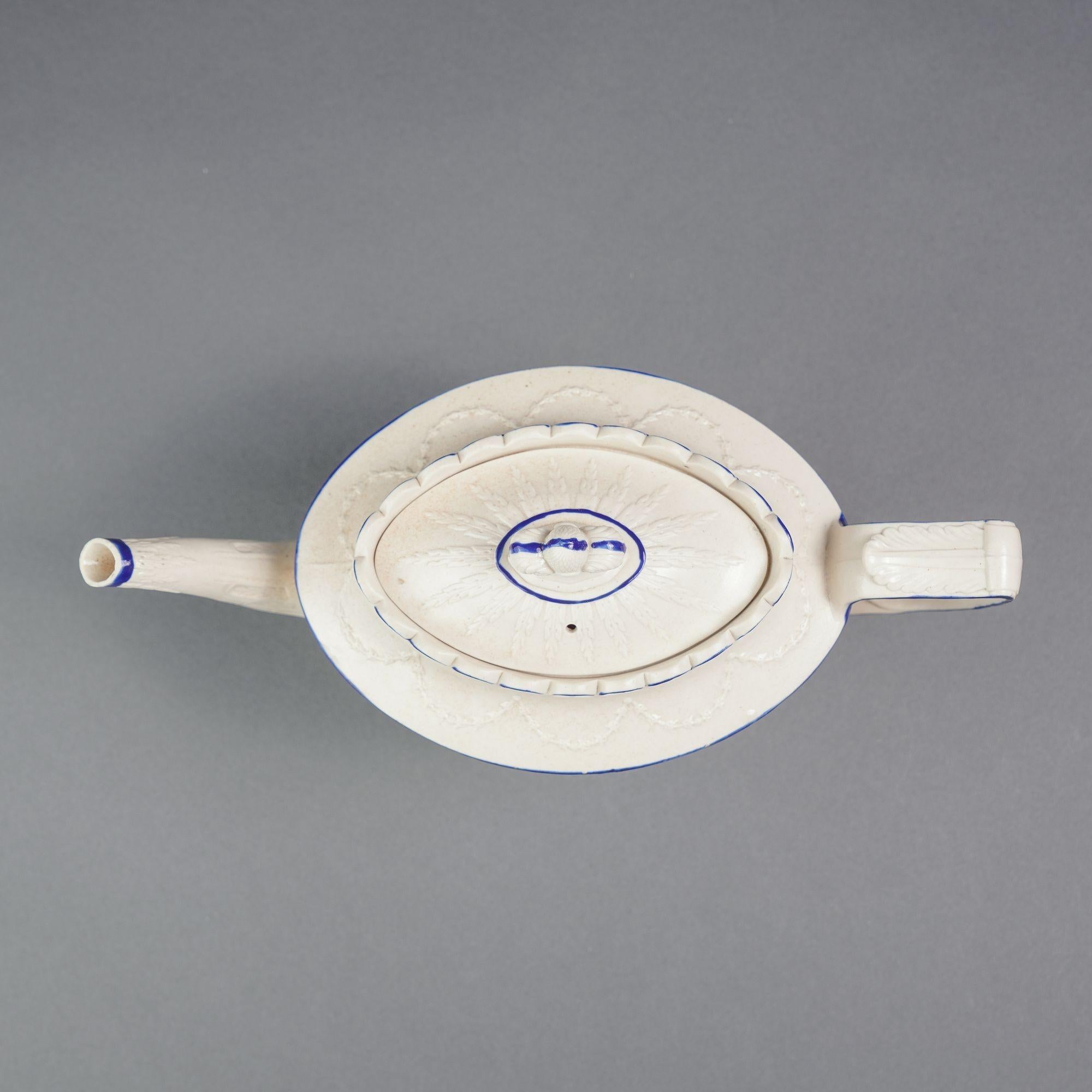 Théière anglaise en grès de Castleford, vers 1810 en vente 4
