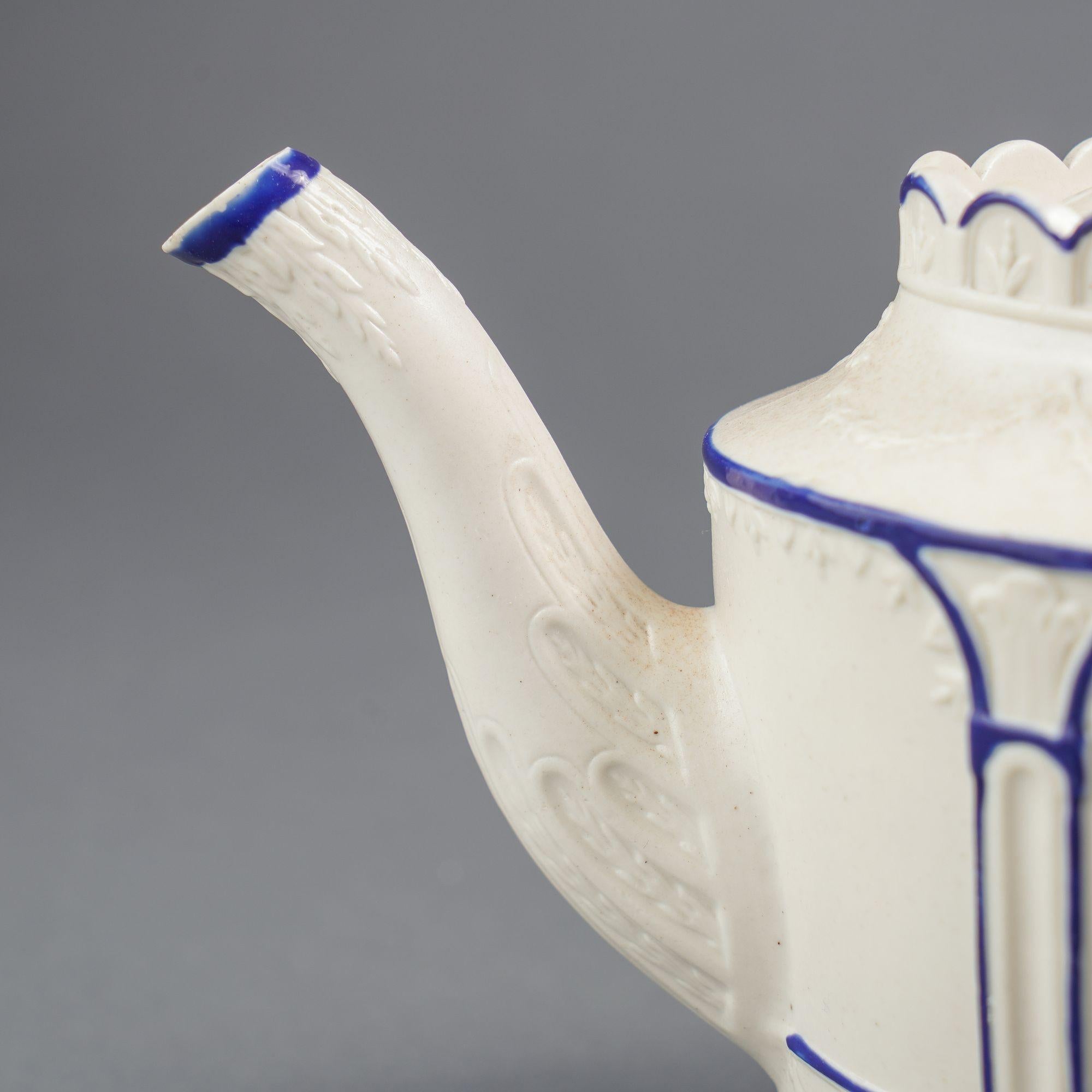 Théière anglaise en grès de Castleford, vers 1810 en vente 5