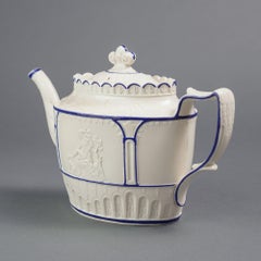 English stoneware tea pot by Castleford, c. 1810