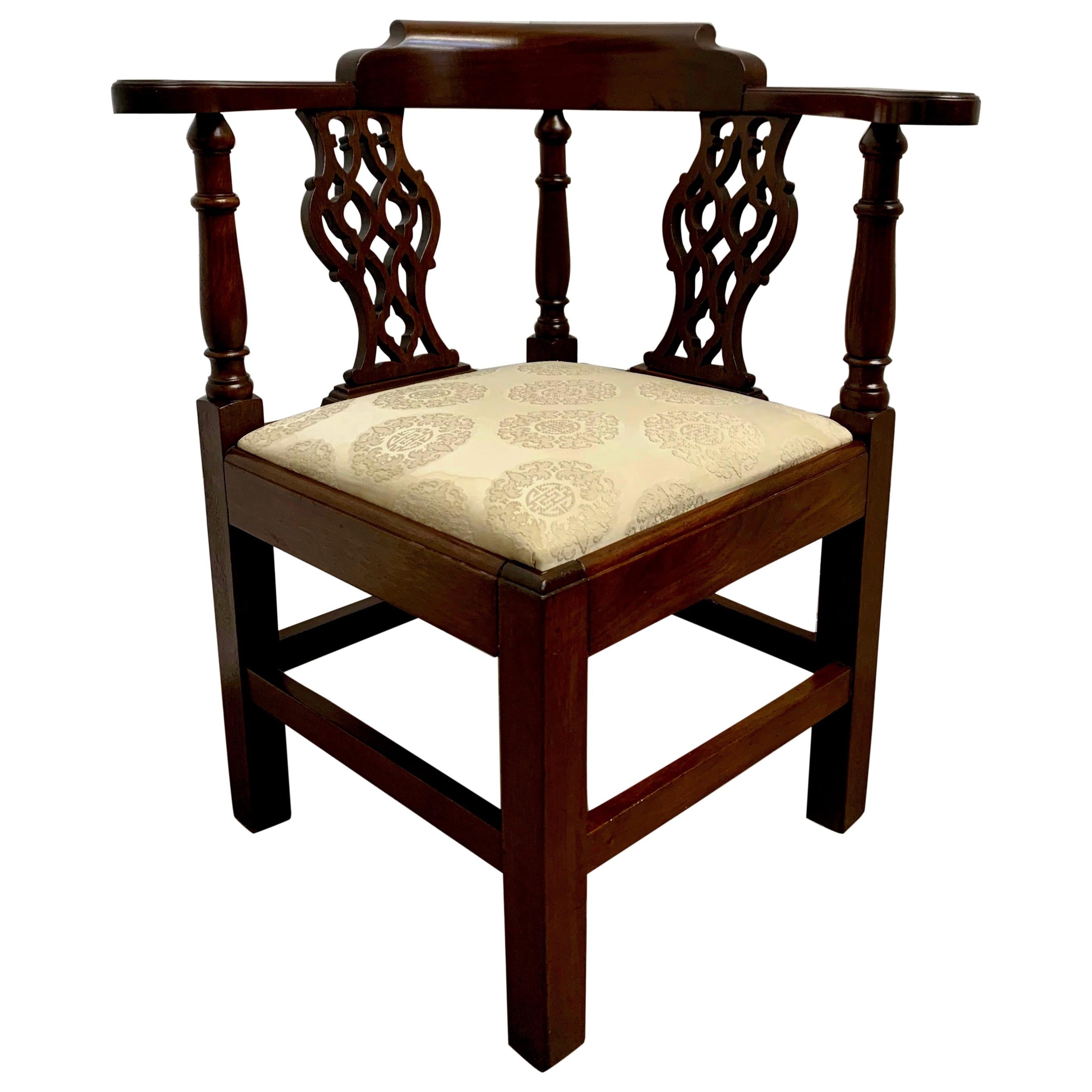 A Norwegian Corner Chair For Sale at 1stDibs