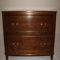 English Style Dresser – Solid Indian Teak Wood with Brass Inlay-