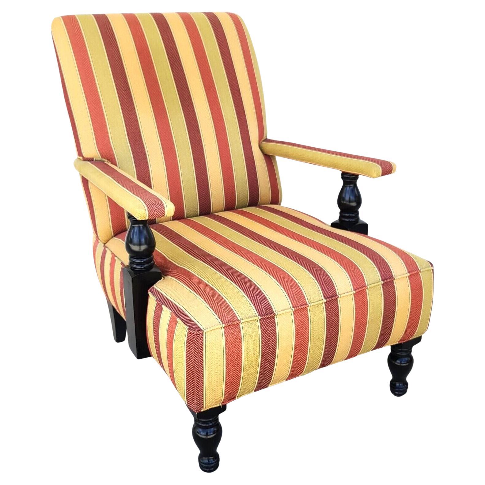 English Style Lounge Chair by Drexel Heritage For Sale