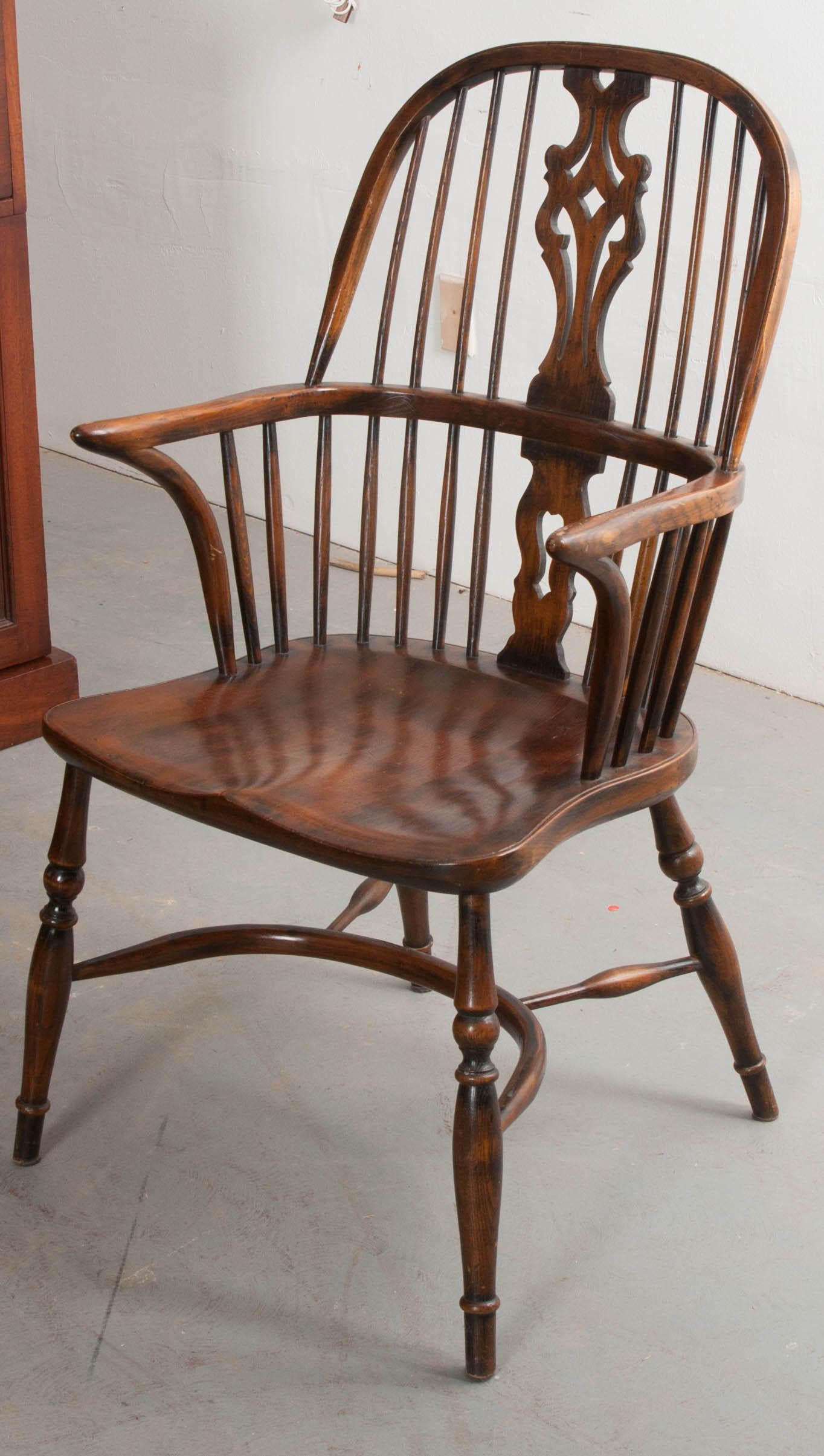 oak windsor dining chairs