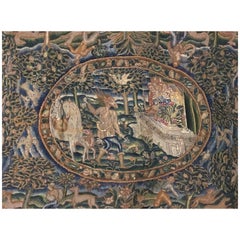 English Table Tapestry "Artemis & Acteon"