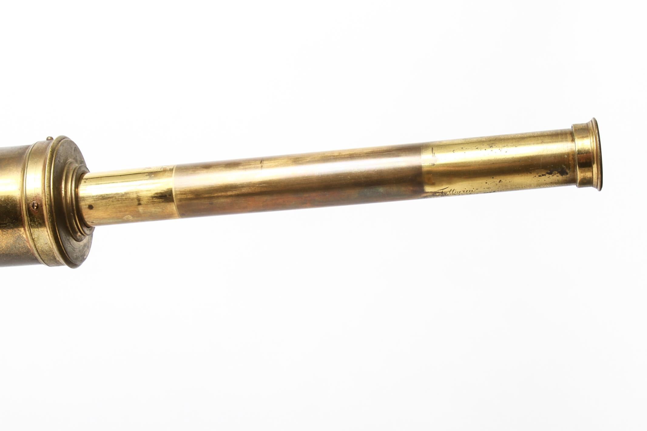 English Tabletop Telescope in Solid Brass 2