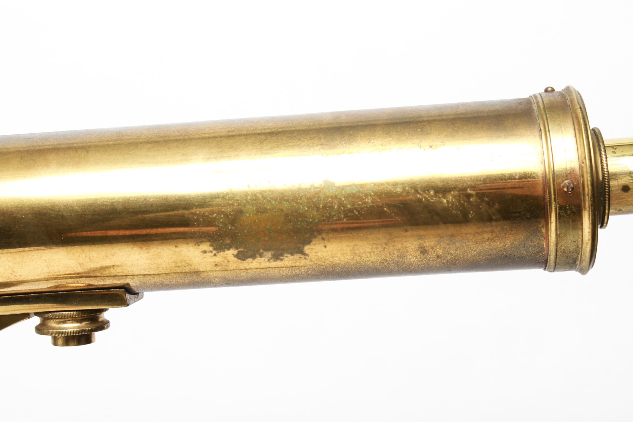 English Tabletop Telescope in Solid Brass 3