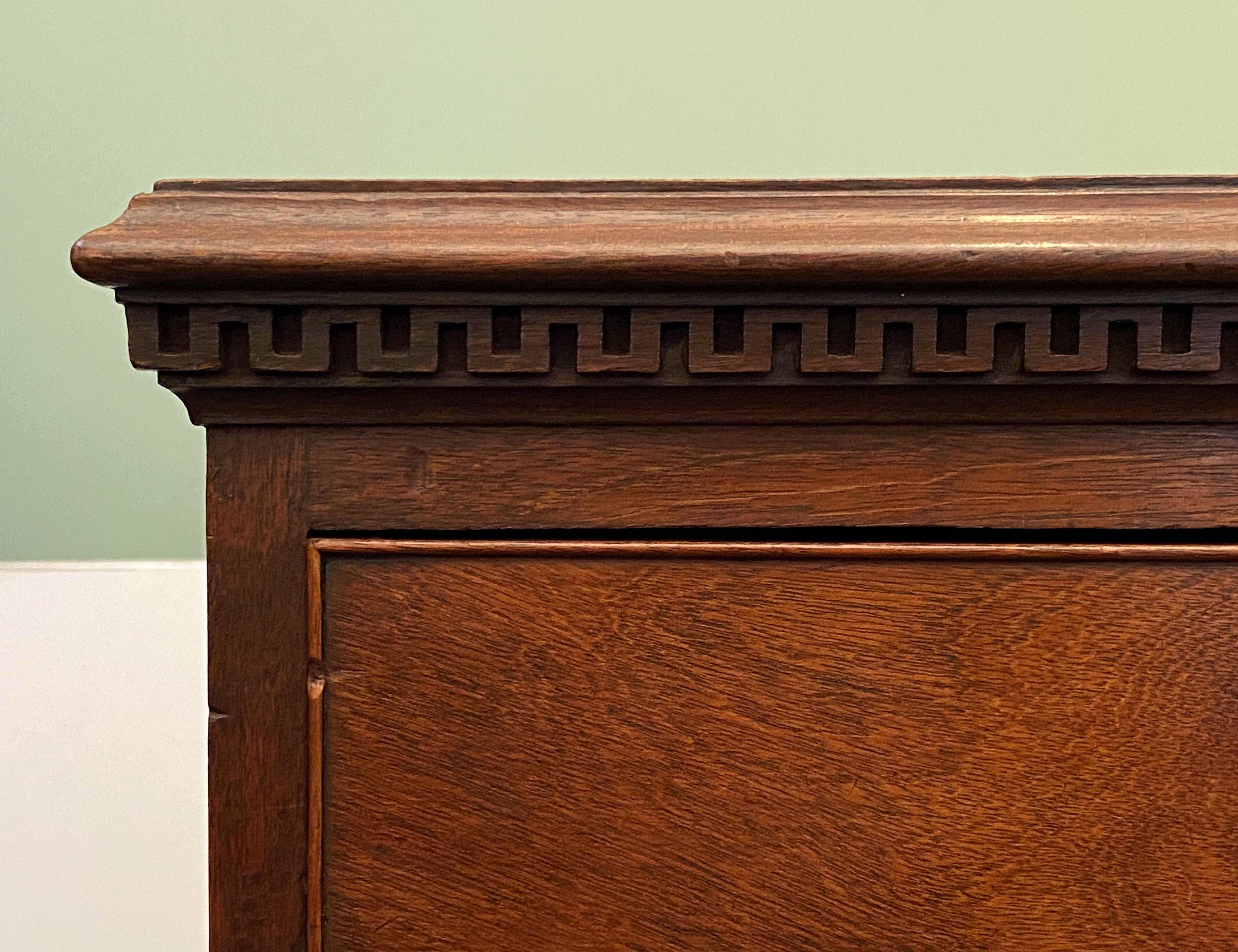 English Tall Chest or High Chest of Drawers from the Georgian Era 1