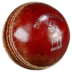 Used English Tanned Leather Dunhillion by Dunhill of London Club Cricket Ball