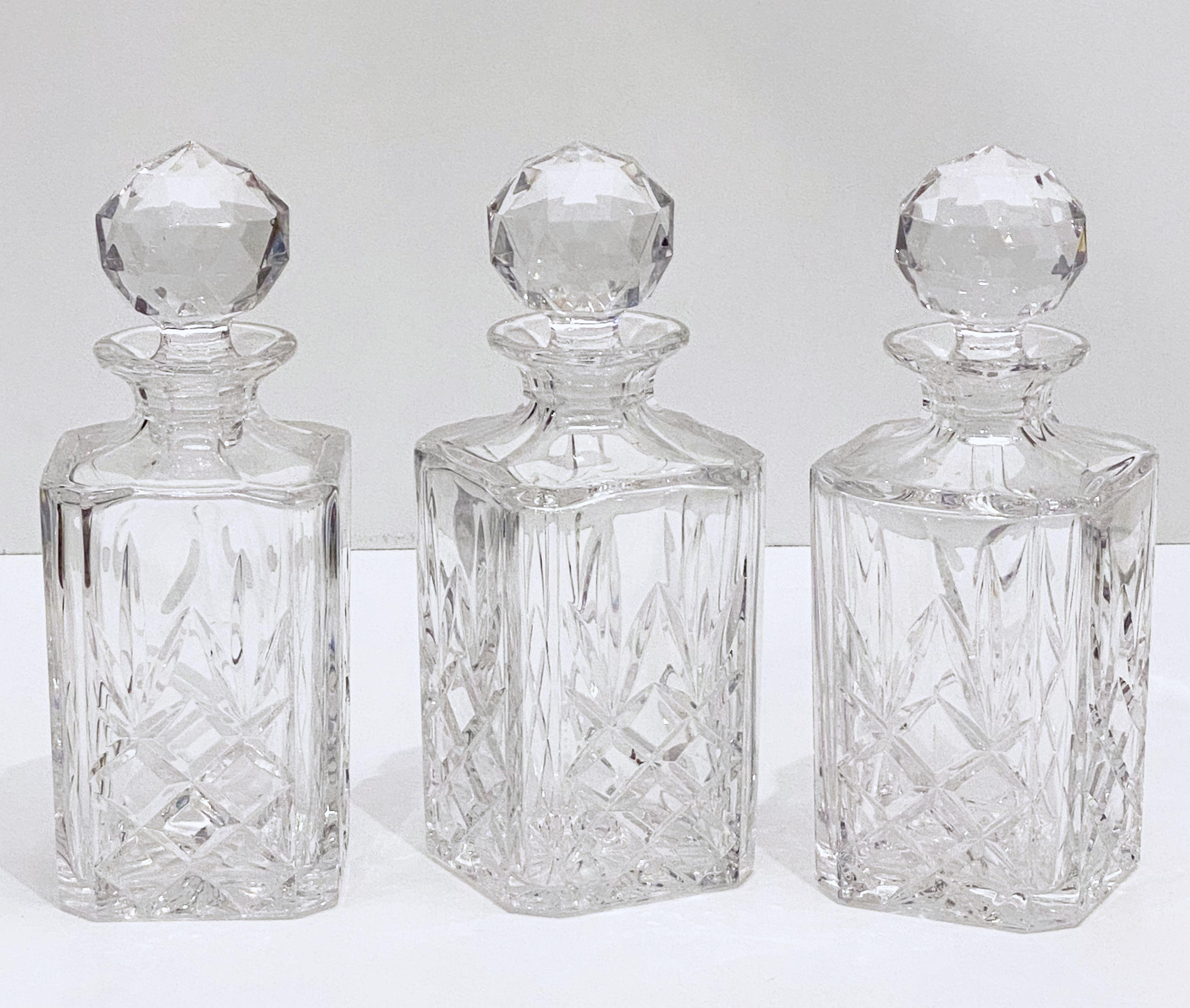 English Tantalus Drinks Set with Three Decanters by Mappin & Webb 9