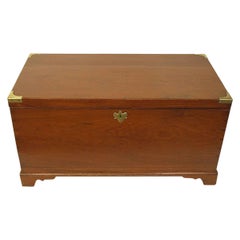 Cassapanca inglese in legno di teak