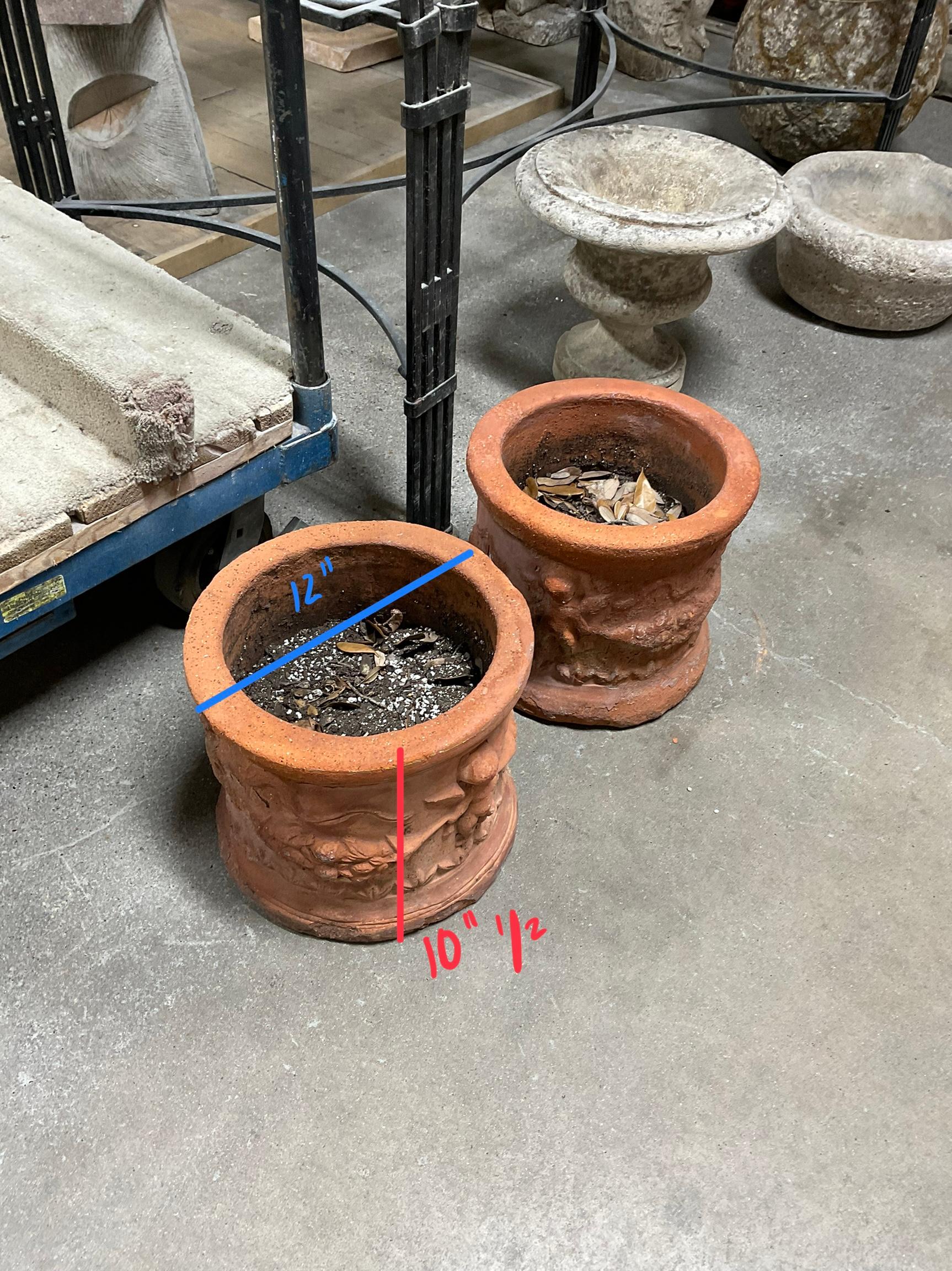 English Terracotta Planters For Sale 2