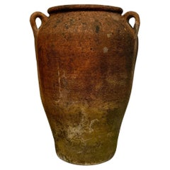 Urne anglaise en terre cuite - Pot à olive grec de style