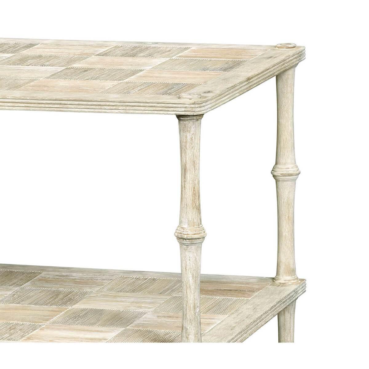3 tier console table