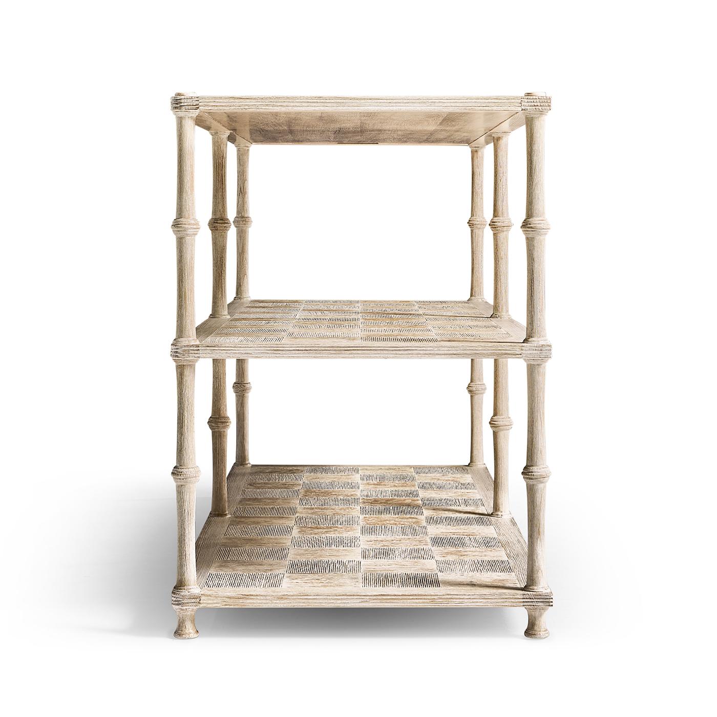 3 tier console table