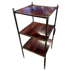 Antique English Three-Tiered Table