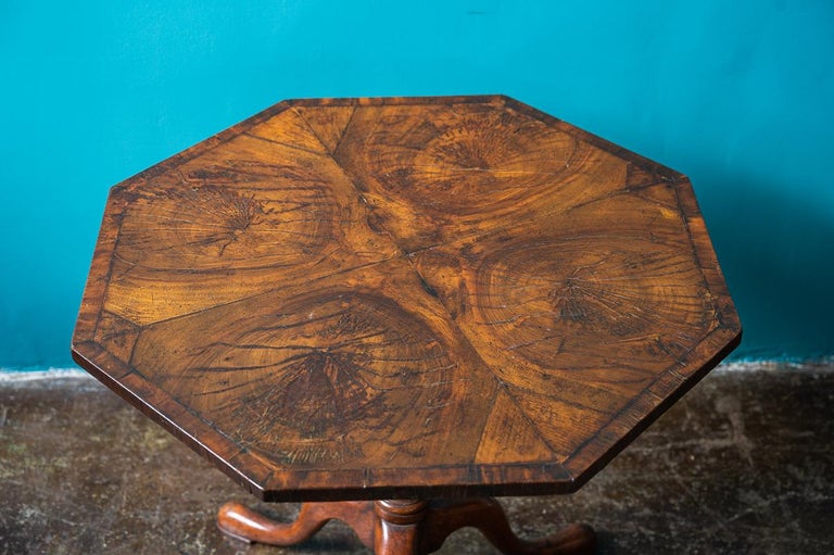 English Tilt Top Side Table at 1stDibs