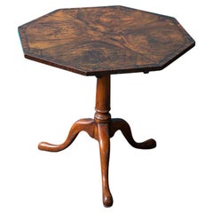 English Tilt Top Side Table