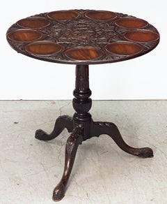 English Tilt-Top Supper Table of Mahogany