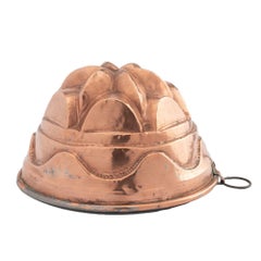 English Tin Lined Copper Mold '1890'