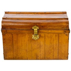 English Tin Travel Trunk