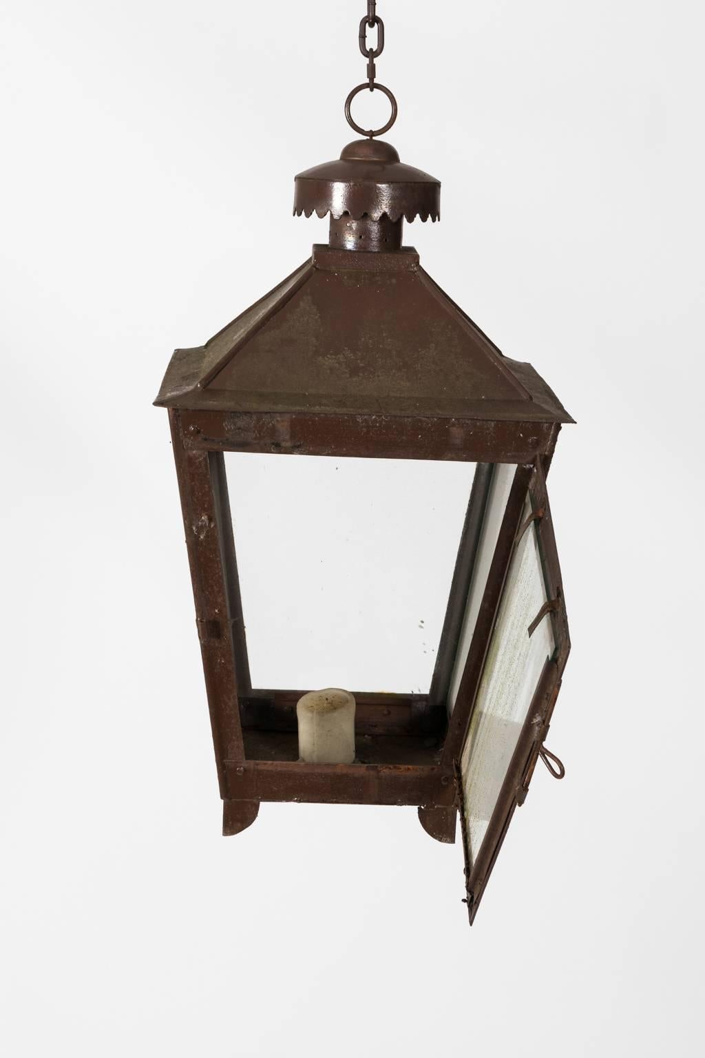 20th Century English Tole Lantern