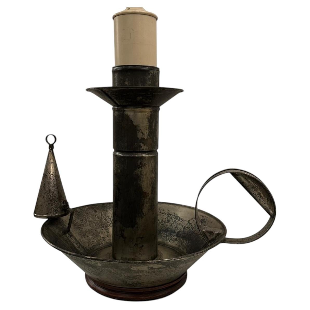 English Tole Table Lamp