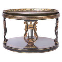 English Tole Tray Table