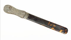 English Tortoiseshell and Silver Page Turner