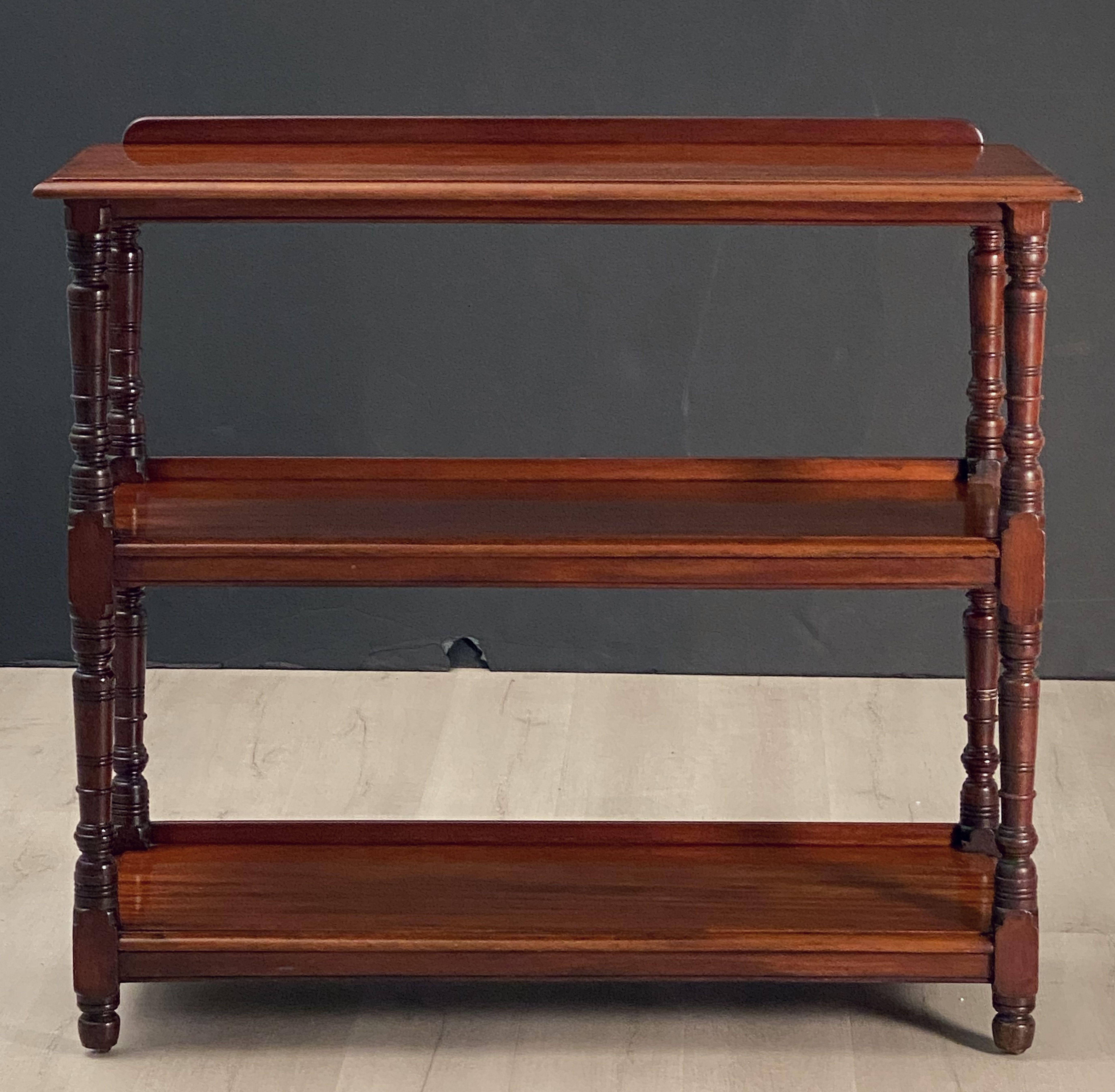 English Trolley or Console Server of Mahogany 5