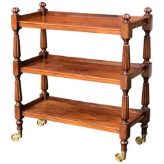English Trolley or Console Server of Mahogany