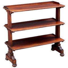 English Trolley or Console Server of Mahogany