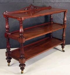 English Trolley or Console Servers of Mahogany 'Individually Priced'