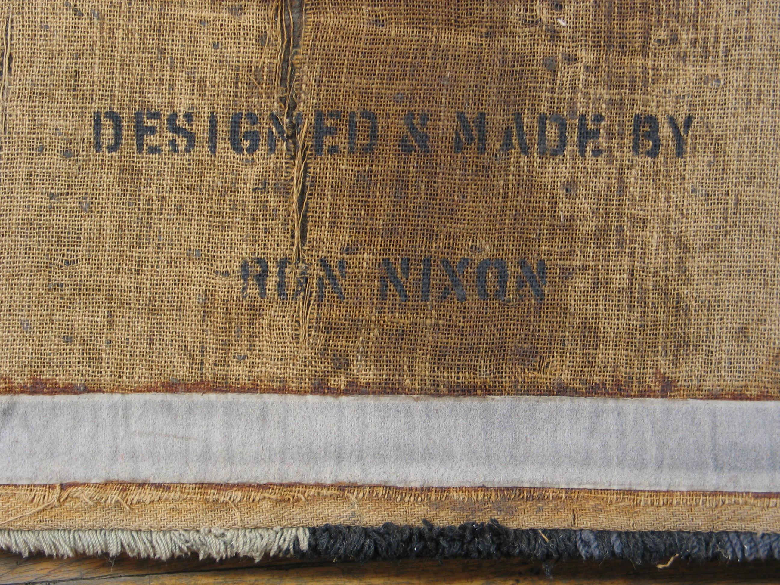 Englischer getufteter Teppich der Moderne der 1970er Jahre von Ron Nixon (9'3
