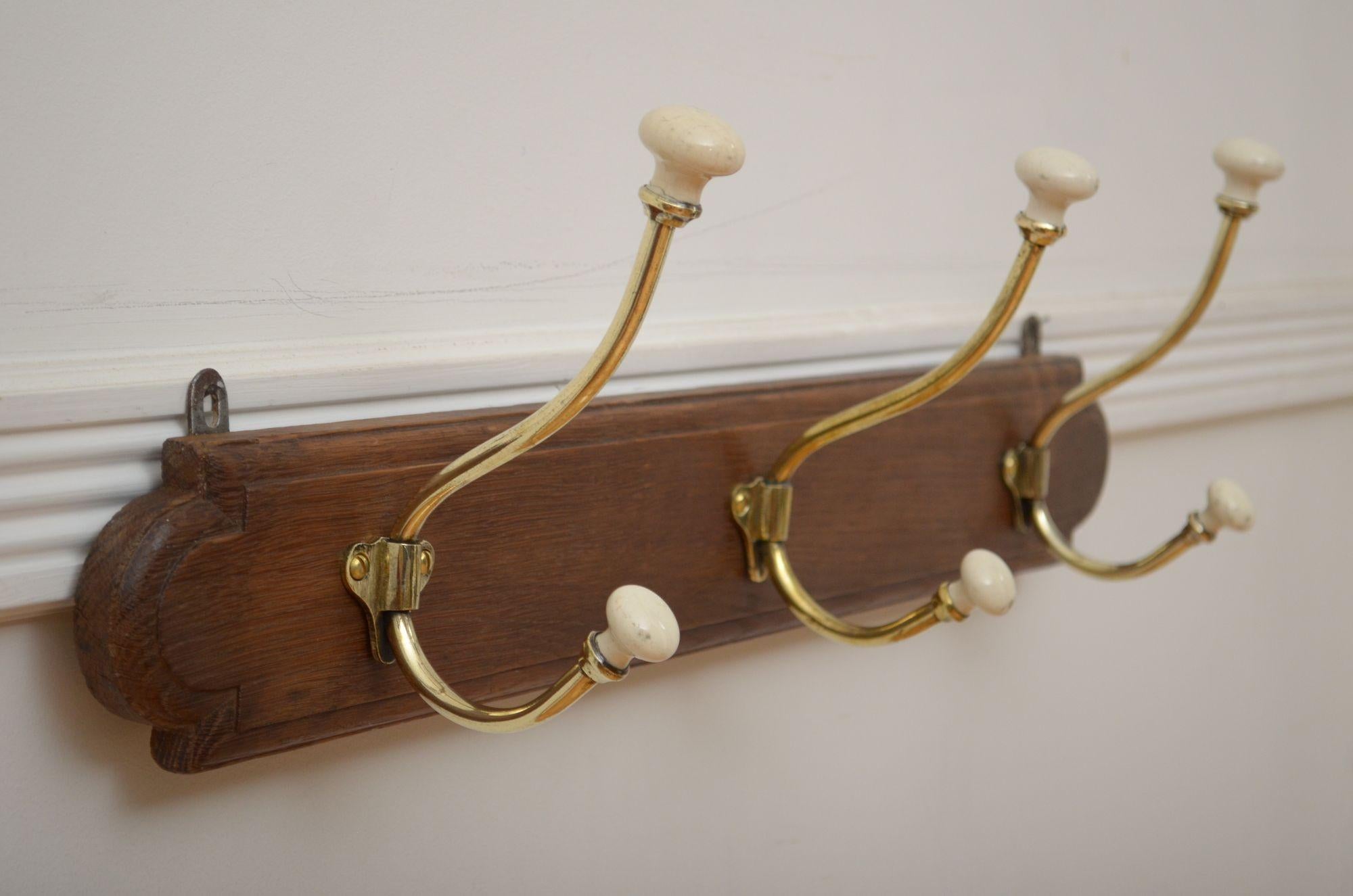 English Turn Of The Century Coat Hooks In Good Condition In Whaley Bridge, GB