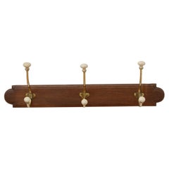 English Turn Of The Century Coat Hooks