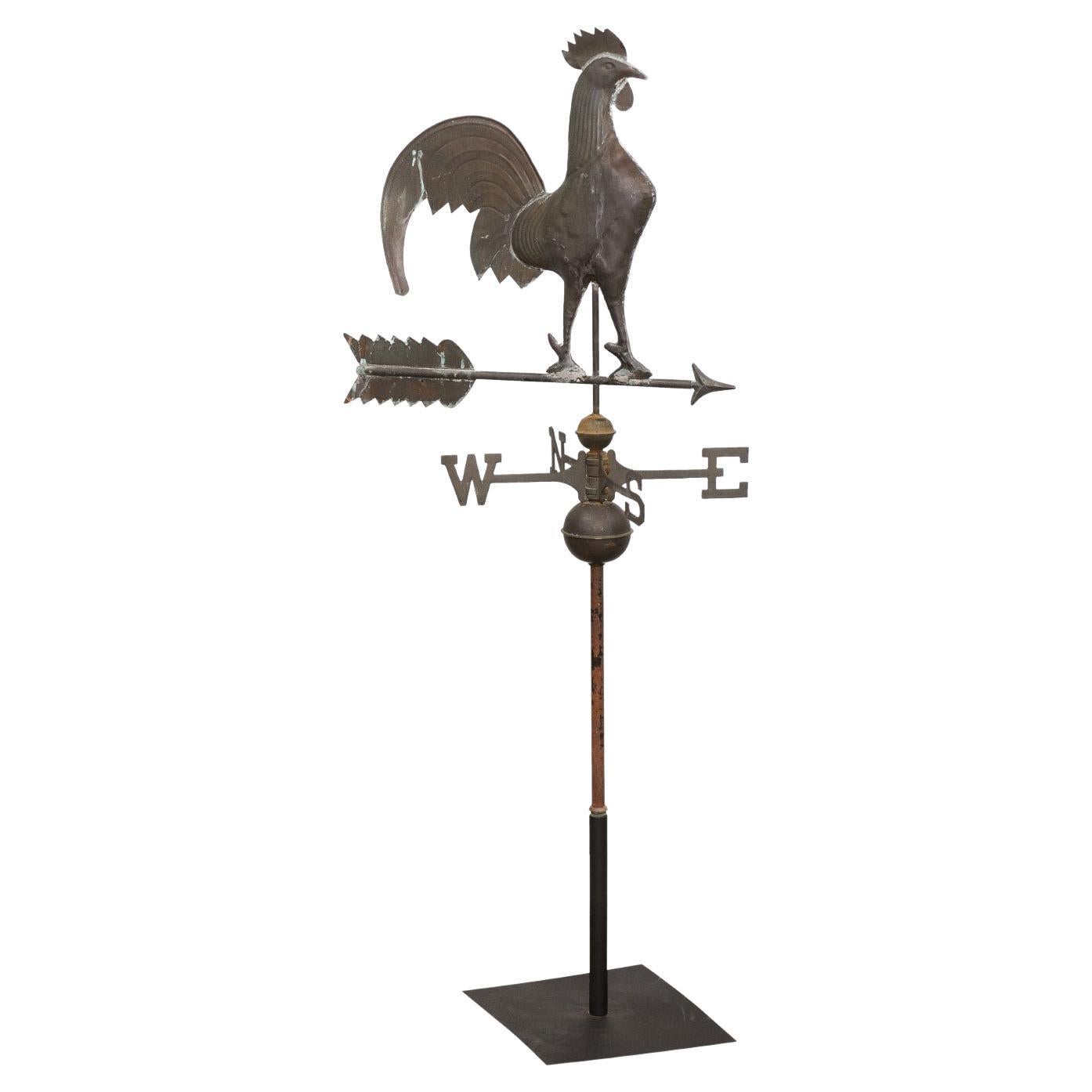 Peafowl Copper Weathervane For Sale at 1stDibs