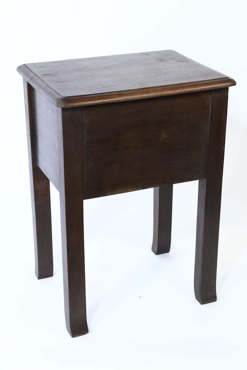 English Two-Drawer Side Table 4