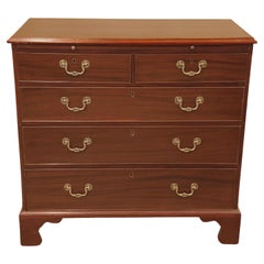 English Two over Three Drawer Chest