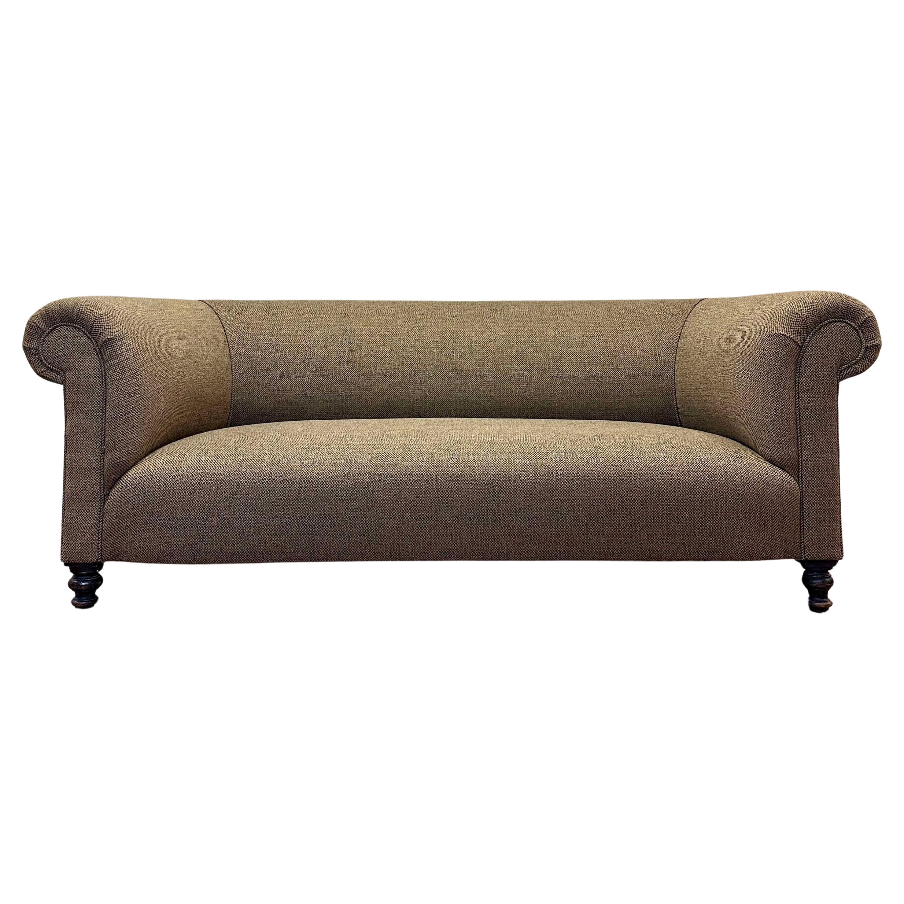 English Upholstered 19th Century Sofa