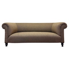 Vintage English Upholstered 19th Century Sofa