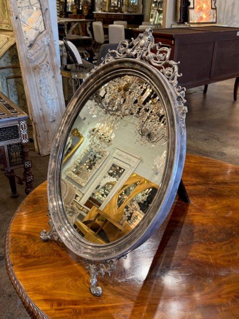 English Vanity Mirror In Good Condition For Sale In Dallas, TX