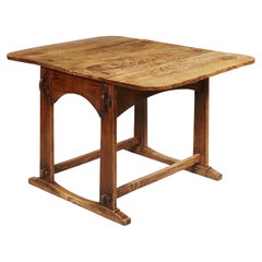 Used English Vernacular Field Ash Center Table