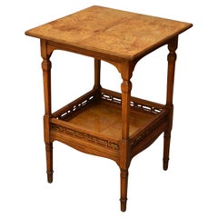 English Victorian Aesthetic Movement Ash Occasional Table