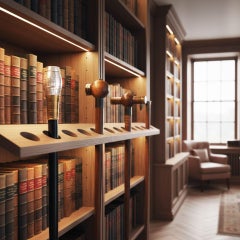 English Victorian Antique Silverplate Barrel “Match Safe” Cane Walking Stick