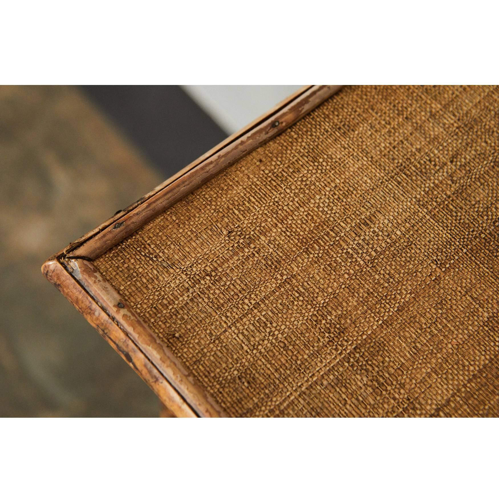 19th Century English Victorian Bamboo Cabinet