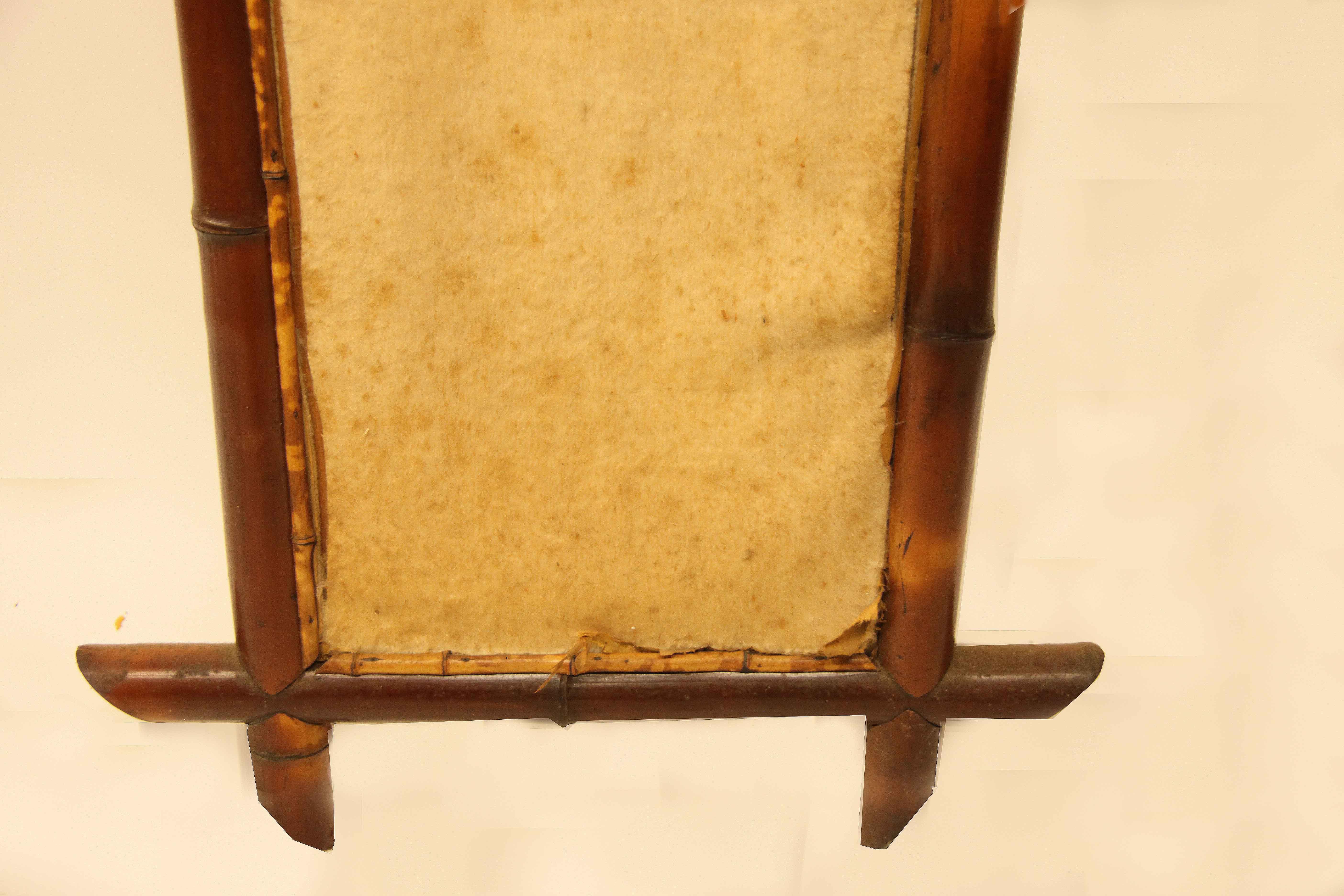 Mid-19th Century English Victorian Bamboo Frame For Sale