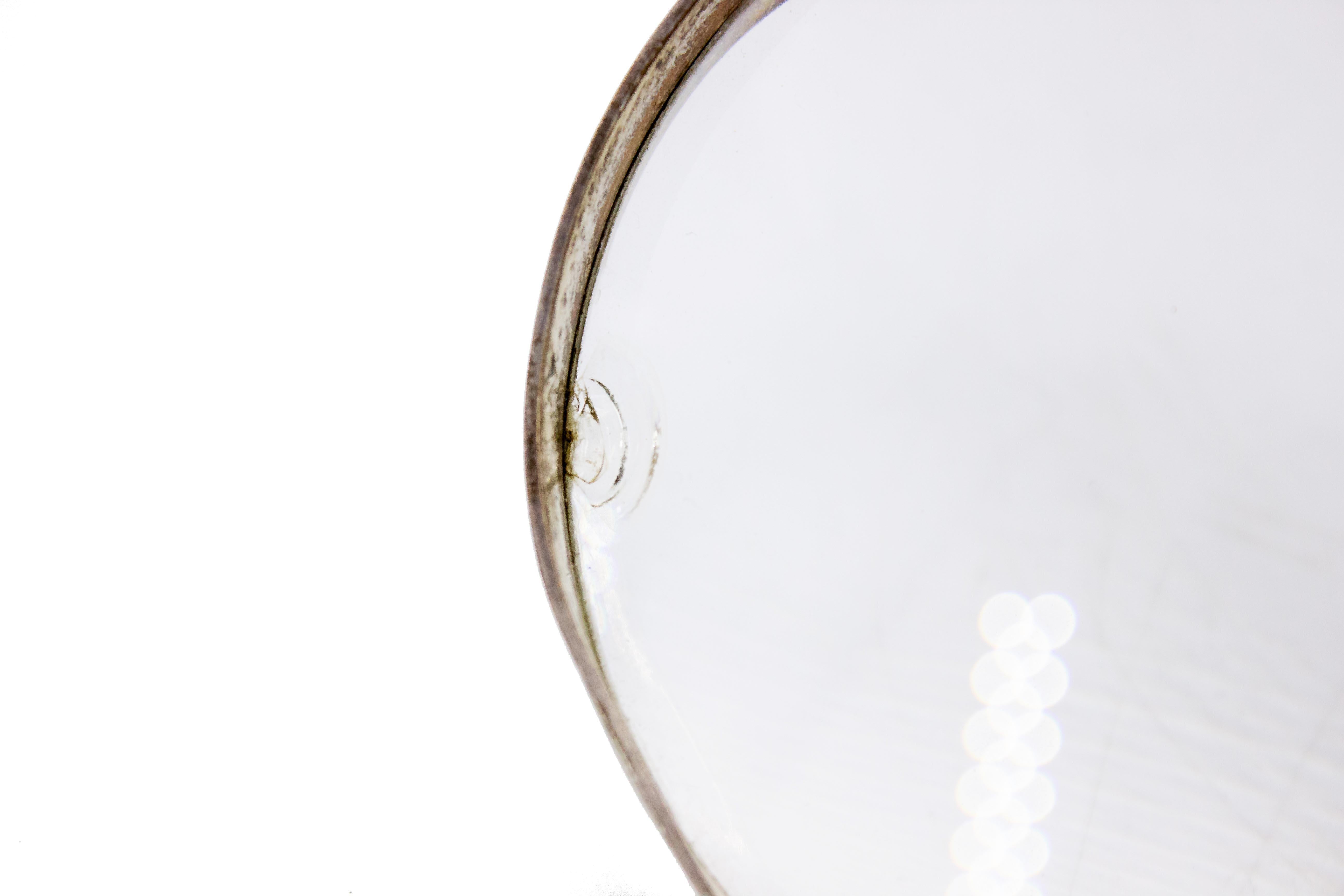 British English Victorian Boar's Tooth Magnifying Glass For Sale