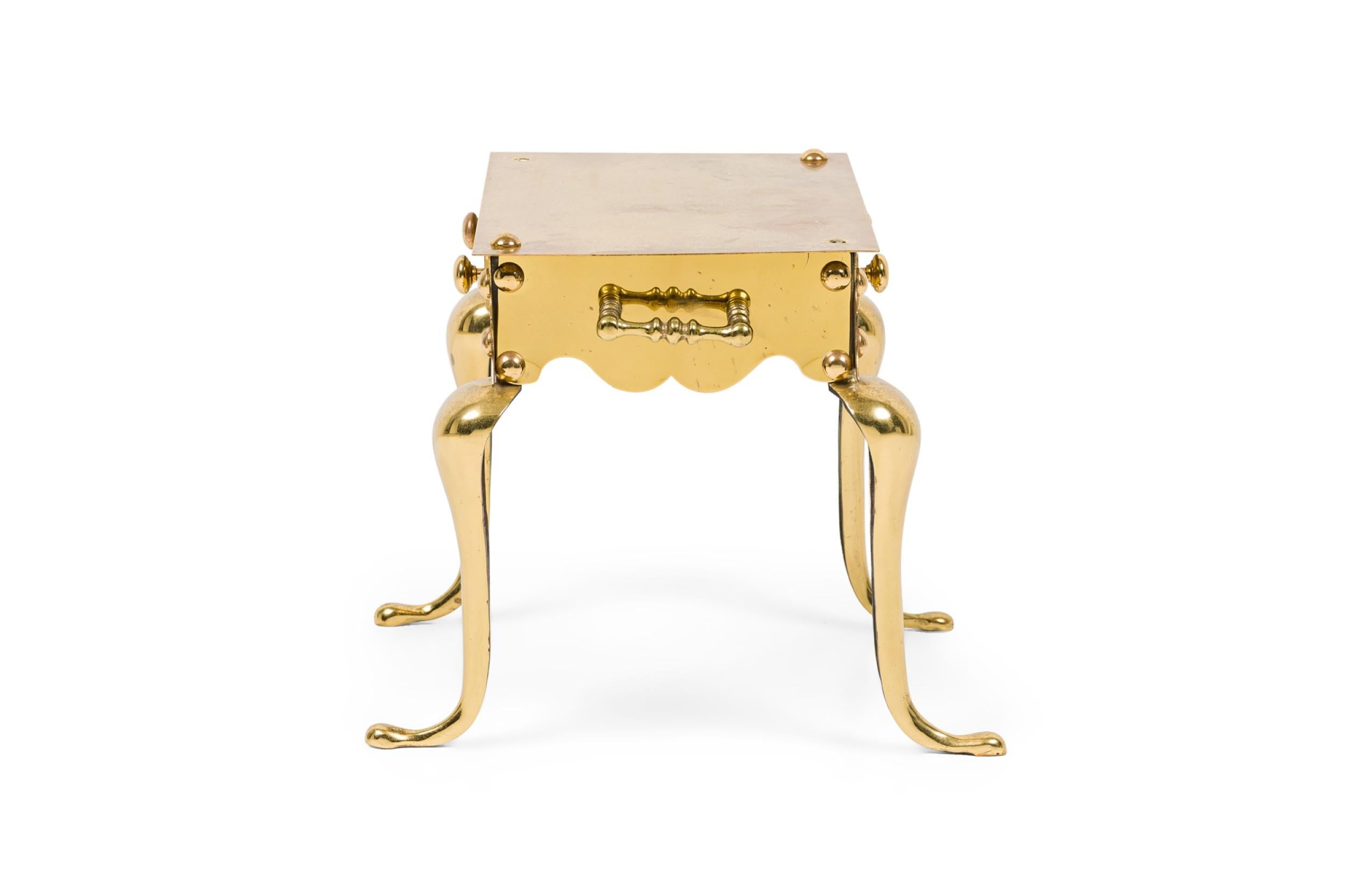 Englisch viktorianischen Messing Herd Feuerstelle Untersetzer (Viktorianisch) im Angebot